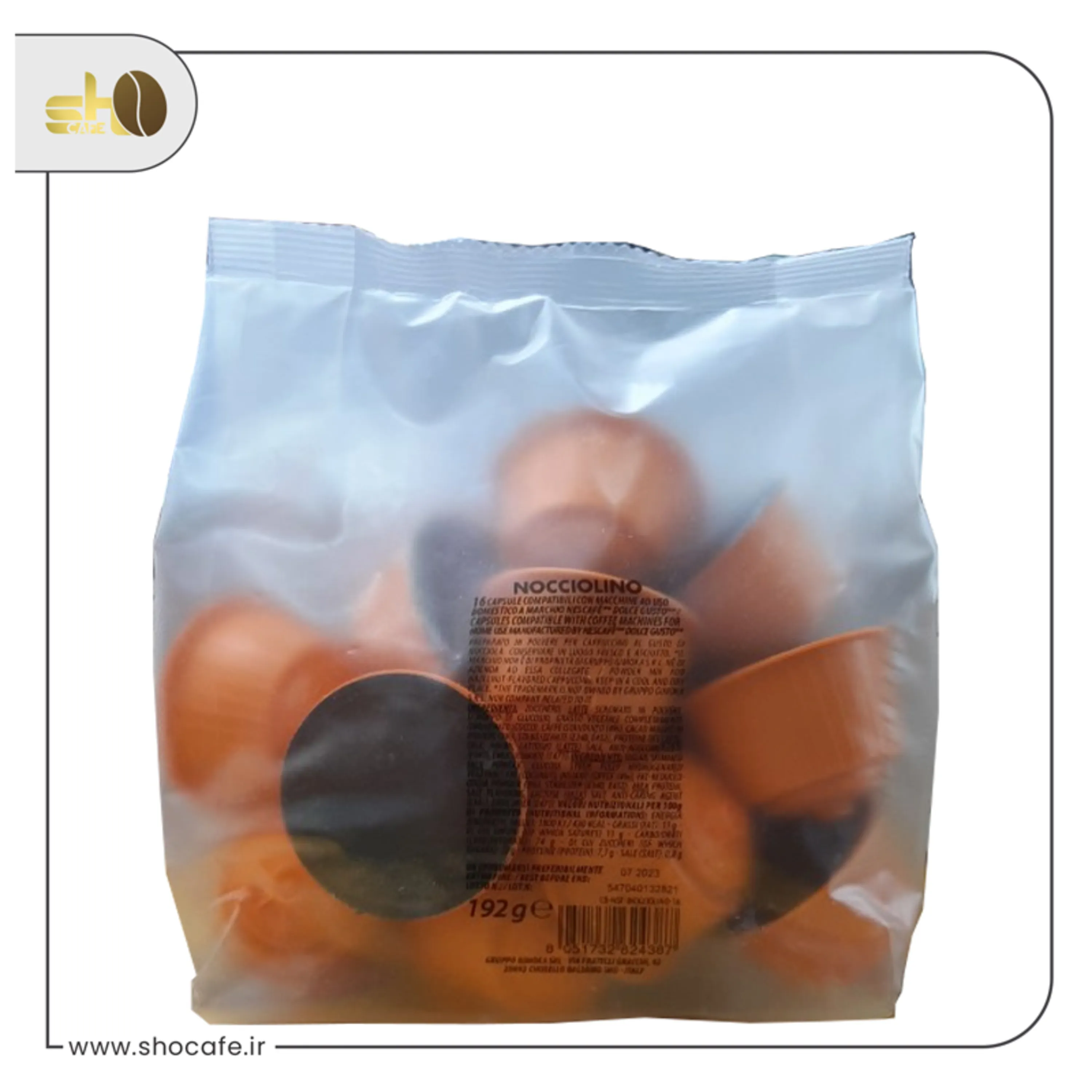 کپسول دولچه گوستو بونینی با طعم فندق-16عددی